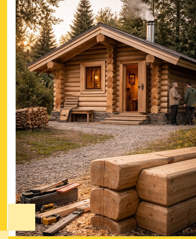 Строительство бань и комплексов в Калининграде от 455310 р.| ЭриданКлн