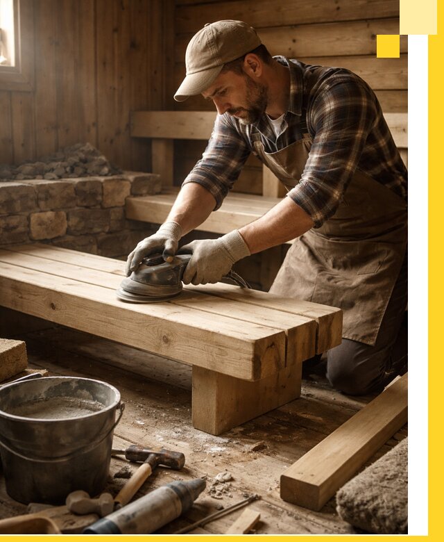 Ремонт бань под ключ в Калининграде с гарантией качества и сроков