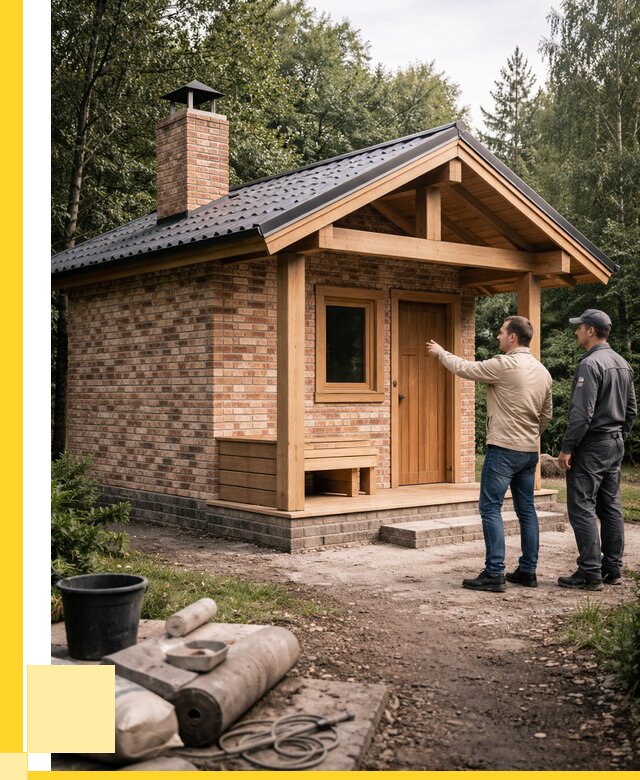 Кирпичные бани и печи в Калининграде от 354130 р. | ЭриданКлн