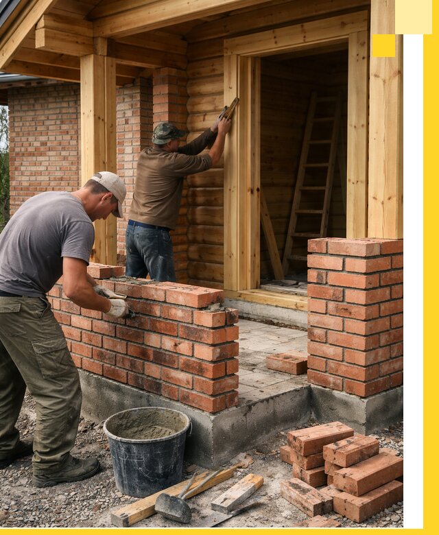 Строительство кирпичных бань под ключ в Калининграде с гарантией качества