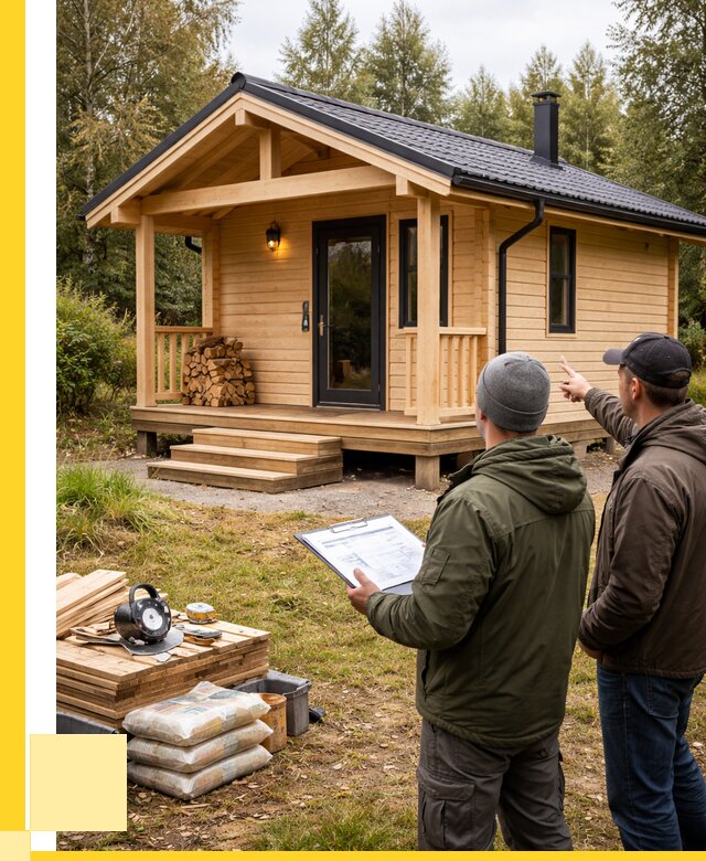 Каркасные бани под ключ в Калининграде от 303540 р. | ЭриданКлн