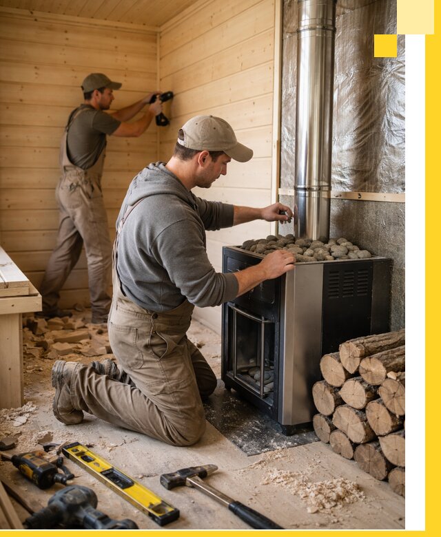 Строительство деревянных бань под ключ в Калининграде проекты и монтаж