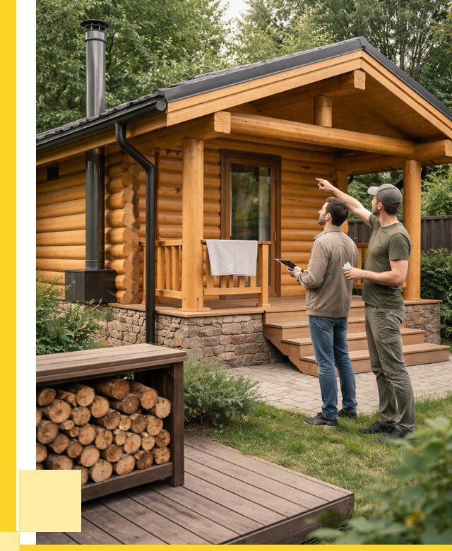 Бани для дачи под ключ в Калининграде от 252950 р. | ЭриданКлн