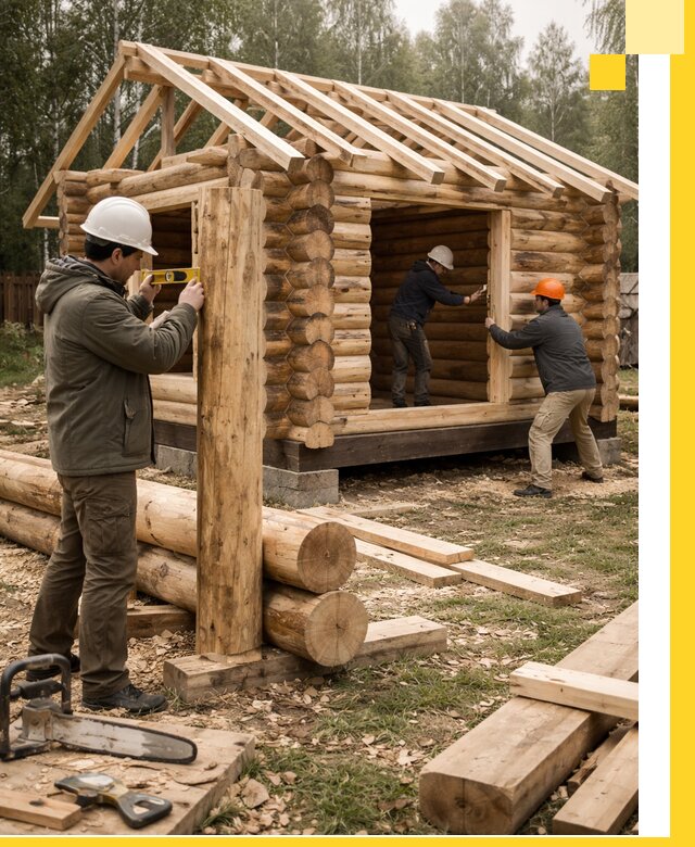 Строительство бань для дачи под ключ в Калининграде с доставкой и монтажом