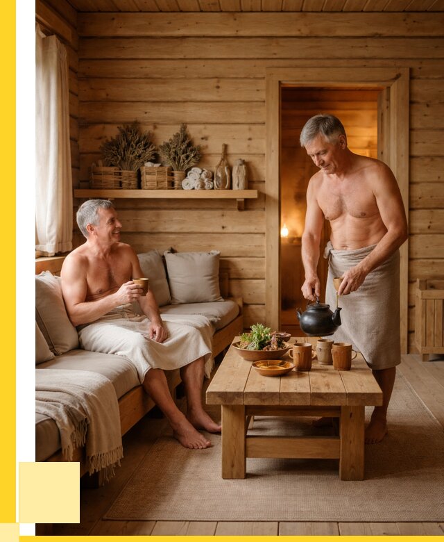 Бани с комнатой отдыха под ключ в Калининграде от 455310 р. | ЭриданКлн