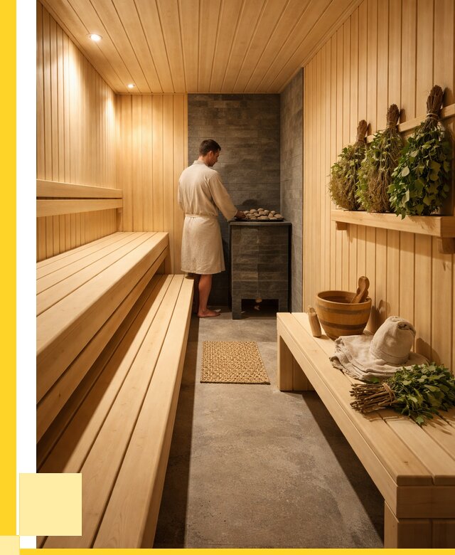 Отделка парной под ключ в Калининграде от 354130 р. | ЭриданКлн