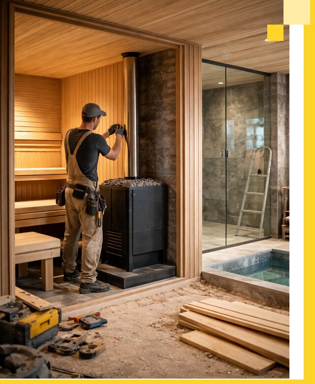 Полное строительство банных комплексов под ключ в Калининграде