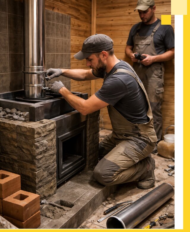 Изготовление и установка банных печей под ключ в Калининграде