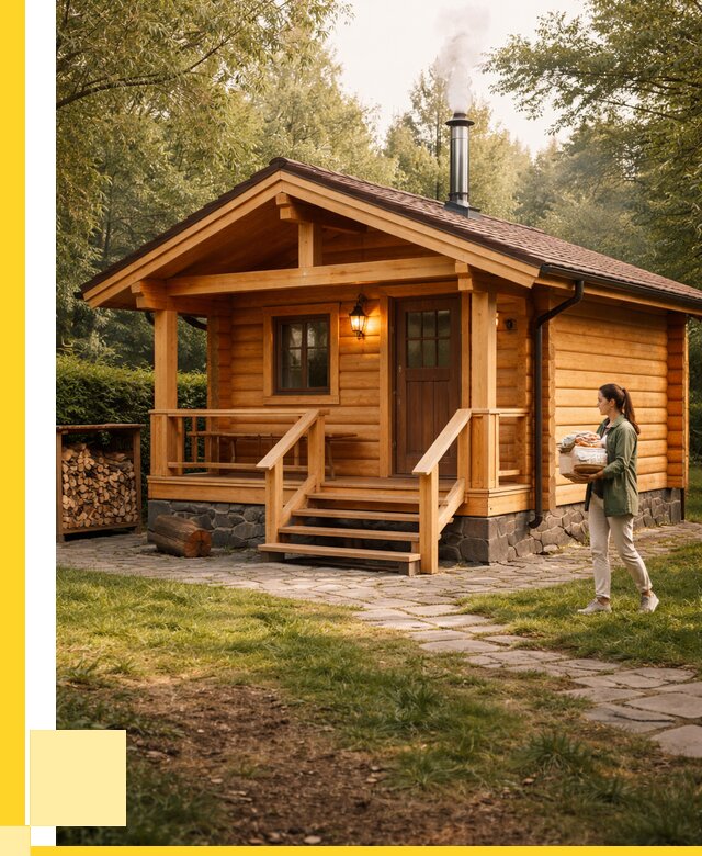 Купить баню под ключ в Калининграде от 657670 р. | ЭриданКлн