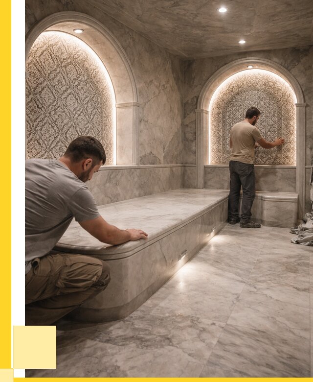 Турецкие бани под ключ в Калининграде от 252950 р. | ЭриданКлн