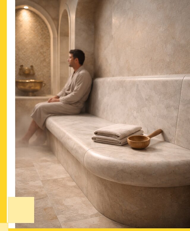 Сиденья для хамама в Калининграде под ключ от 12142 р. | ЭриданКлн