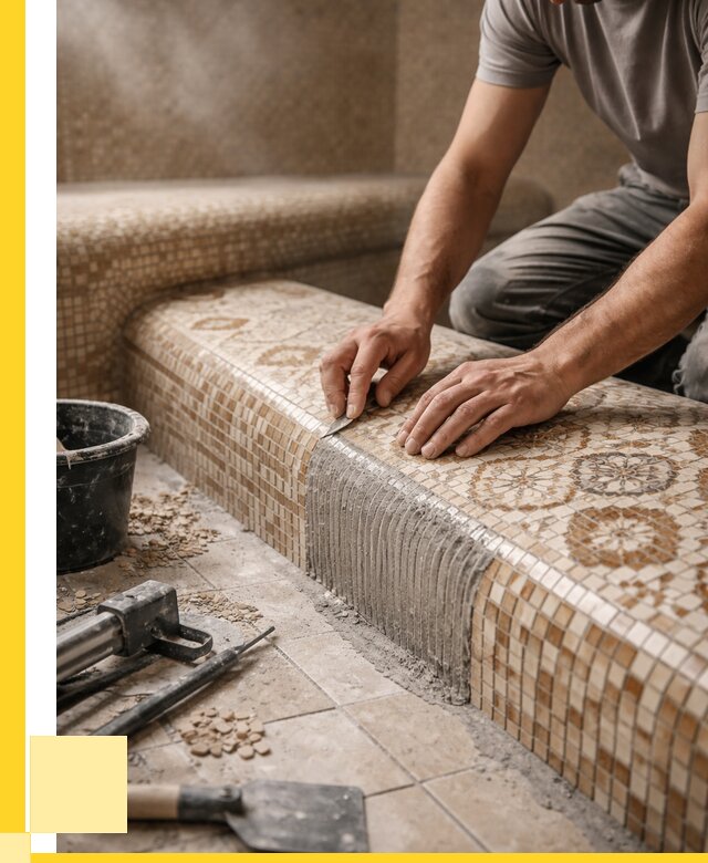 Плитка для хамама под ключ в Калининграде от 3541 р. | ЭриданКлн