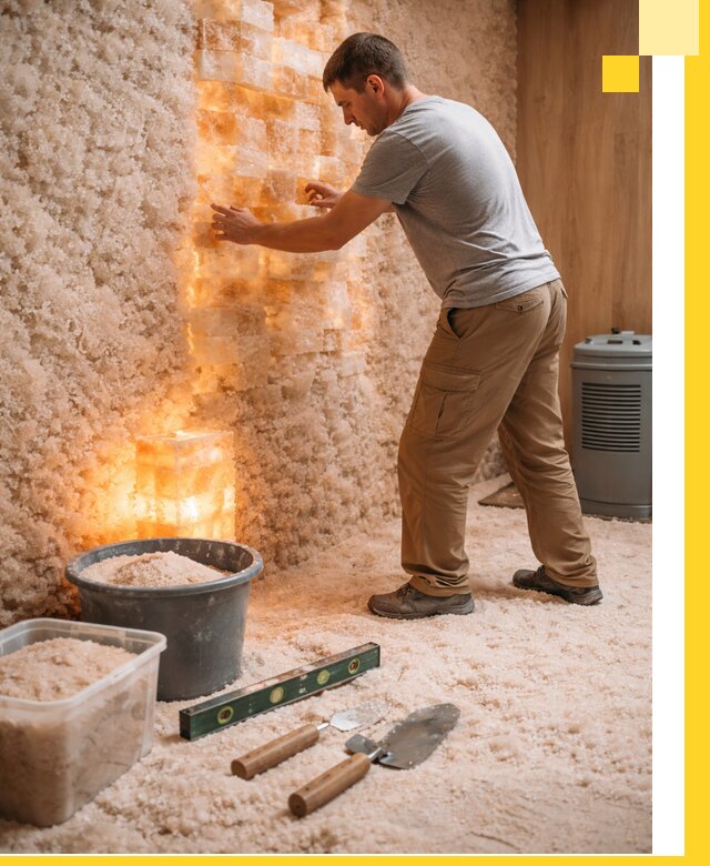 Проектирование и монтаж соляных комнат в Калининграде под ключ