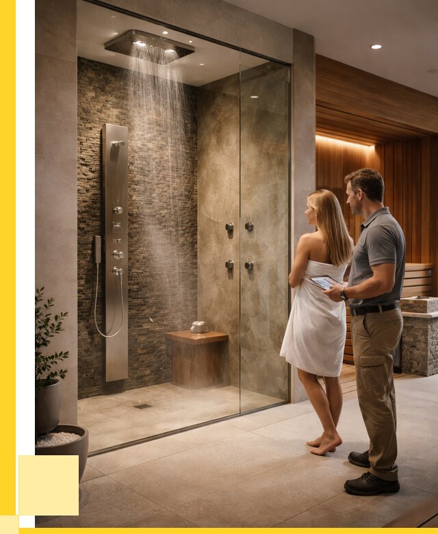 Купить душ впечатлений для дома в Калининграде от 86003 р. | ЭриданКлн